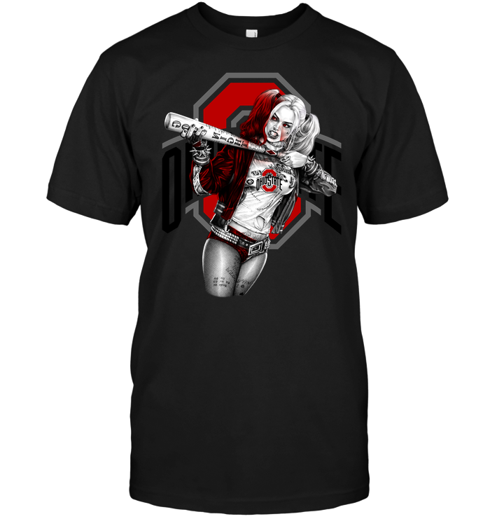 Harley Quinn Ohio State Buckeyes T-Shirt